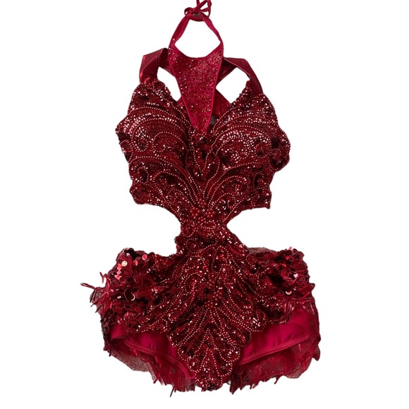 Weissman Other - Balera By Weissman Custom Beaded Dance Costume